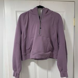 Lululemon oversized half zip scuba